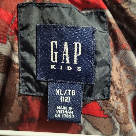 Gap Kids Quilted Fall Jacket Size XL (12) Navy Blue - Picture 4 of 9